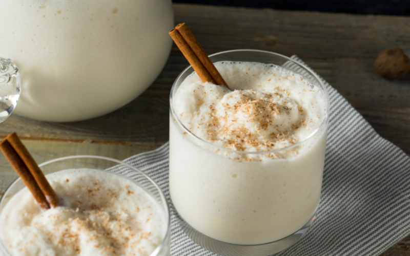 Frozen Bourbon Milk Punch