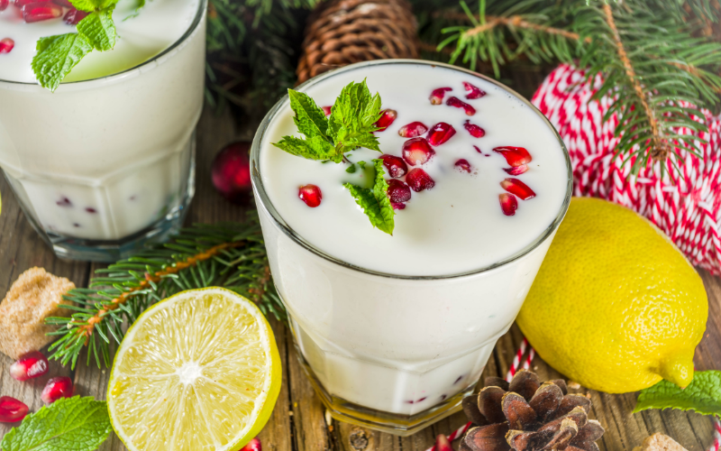 White Christmas Mojito