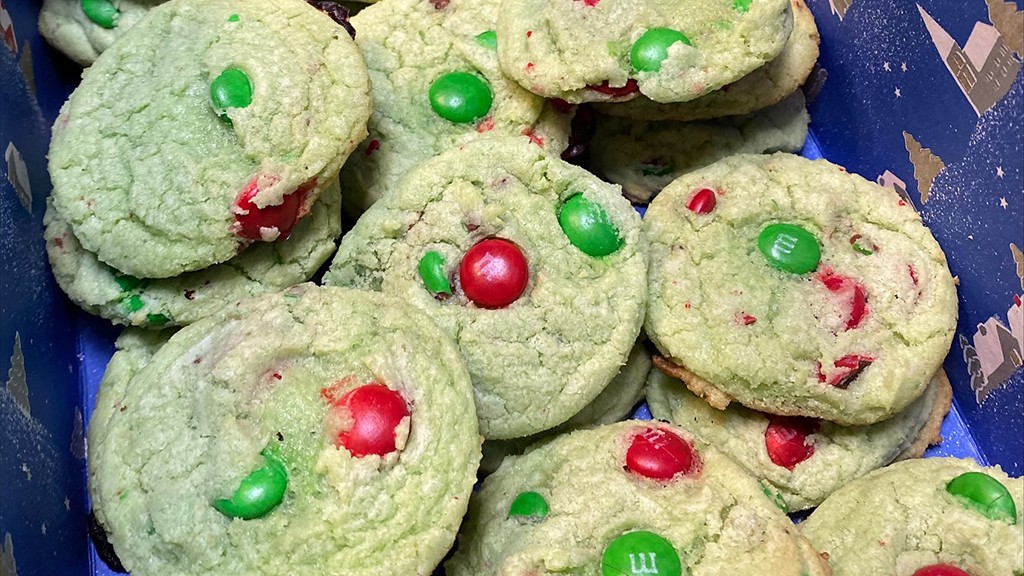 Image of Christmas Grinch Cookies