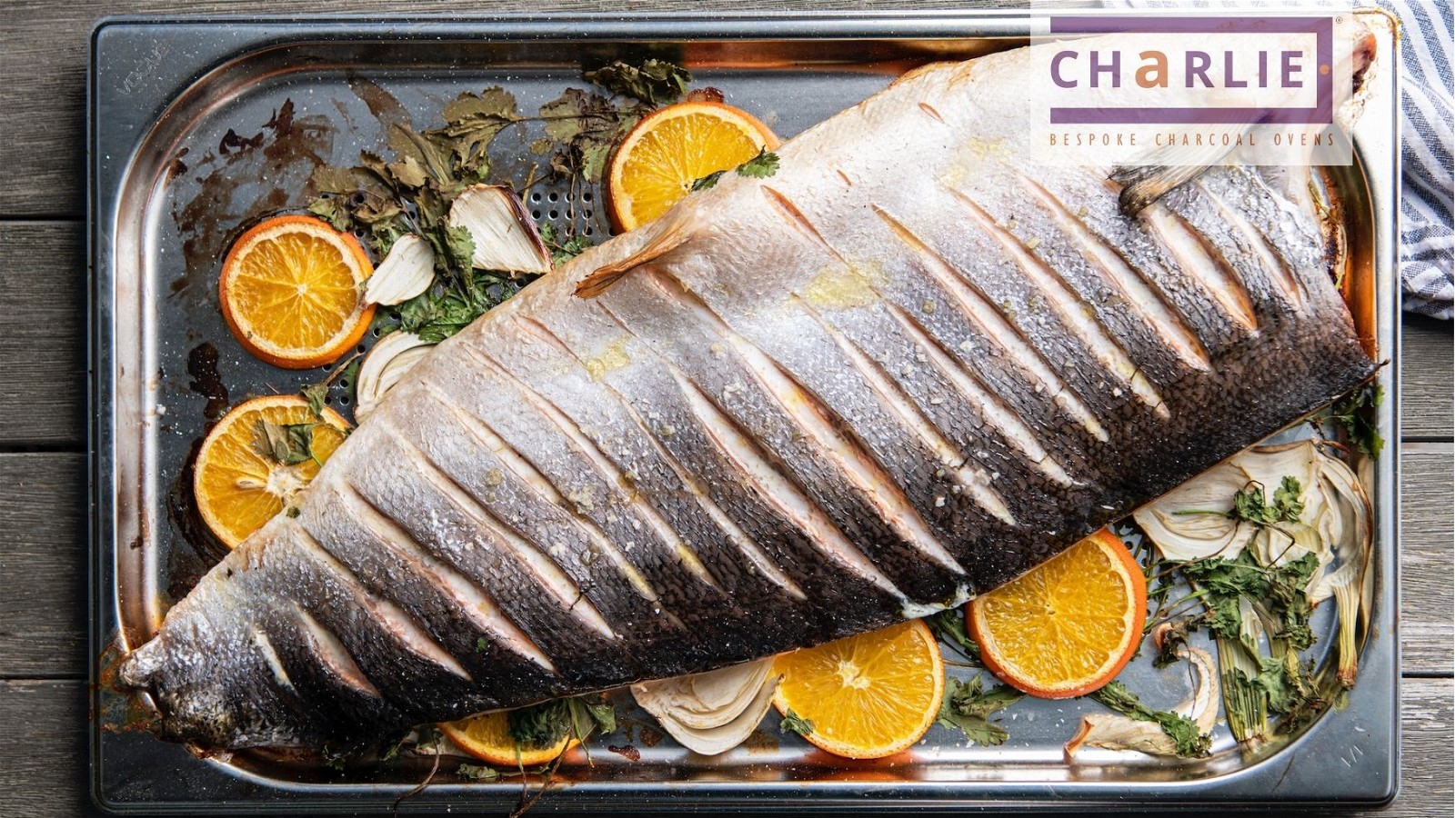 Image of Smoky Side of Salmon with Fennel and Orange