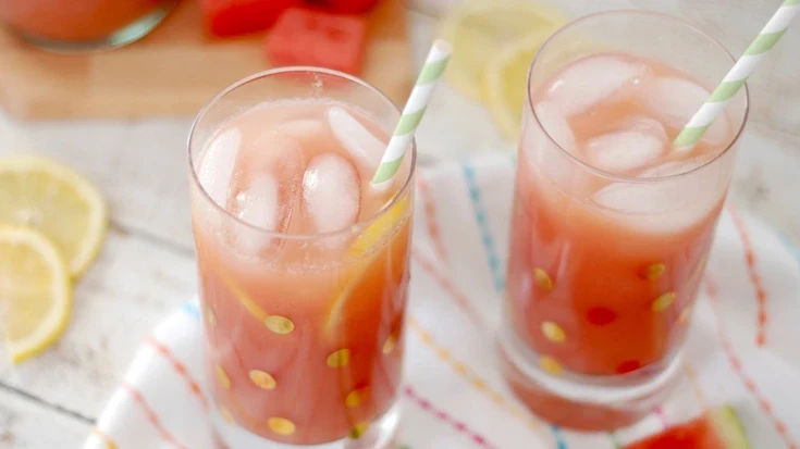 Image of Watermelon Basil Lemonade