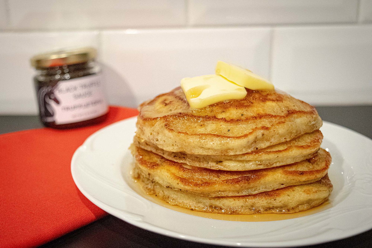 Black Truffle Pancakes