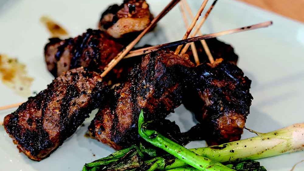 Image of YAKINIKU WAGYU SUYA Kebabs