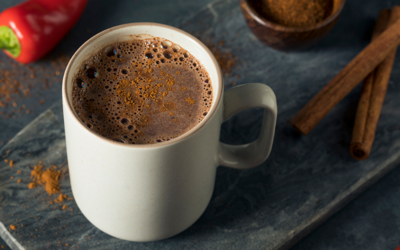 Spiced Mexican Hot Chocolate