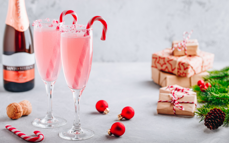 Peppermint Bark Mimosa