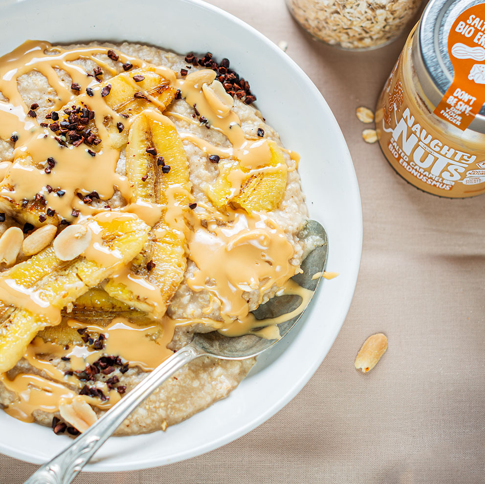 Caramelized Banana Porridge