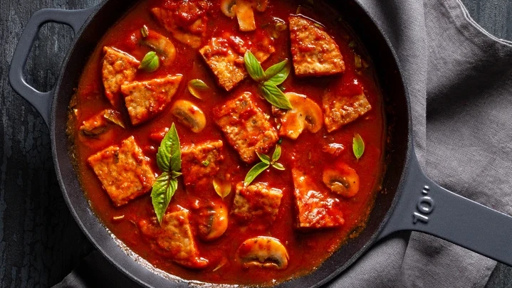 Image of Plant Based Chicken Cacciatore