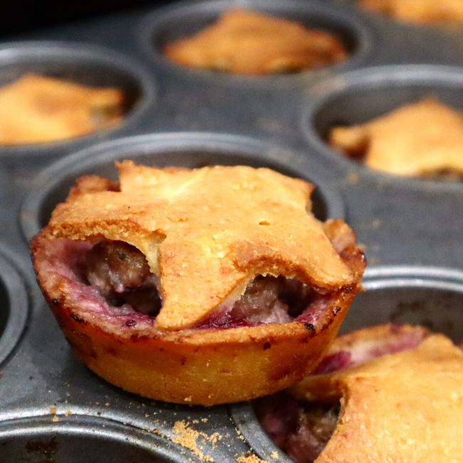 Image of Sausage and Cranberry Pies