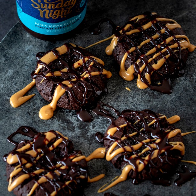 Image of Sunday Night<sup>®</sup> Peanut Butter and Chocolate Fudge Cookies