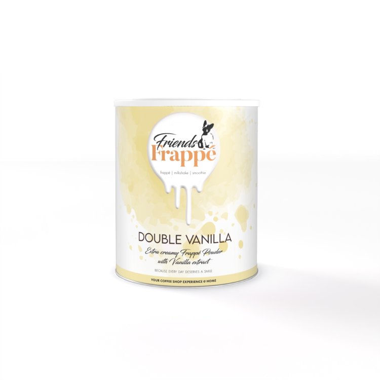 Image of Den fertigen Vanilla Shake in ein dekoratives Glas geben. Wer...