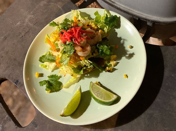 Image of Speedy Shrimp Tostadas with The Usual