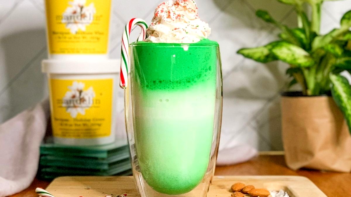 Image of Marzipan Mint Latte