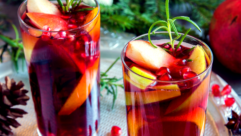 Image of Strawberry Pomegranate Sangria