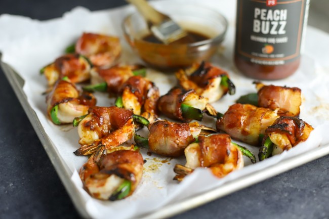 Image of Jalapeno Stuffed Bacon Wrapped Shrimp