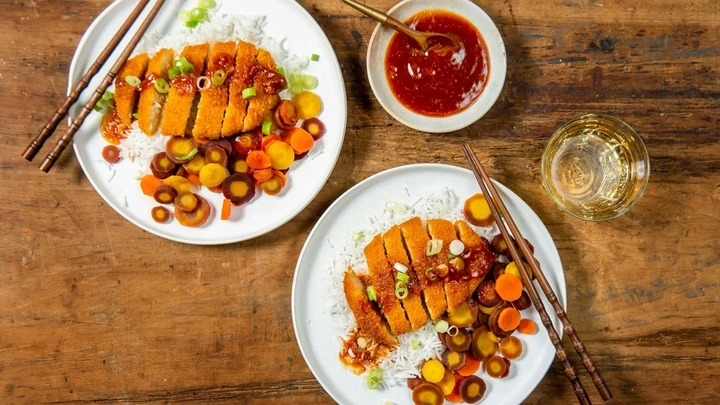 Image of Plant Based Katsu Cutlet with Tonkatsu Sauce