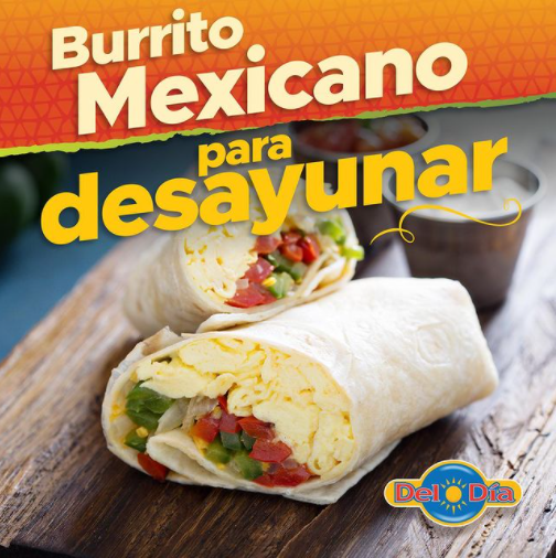 Image of Burrito mexicano para desayunar