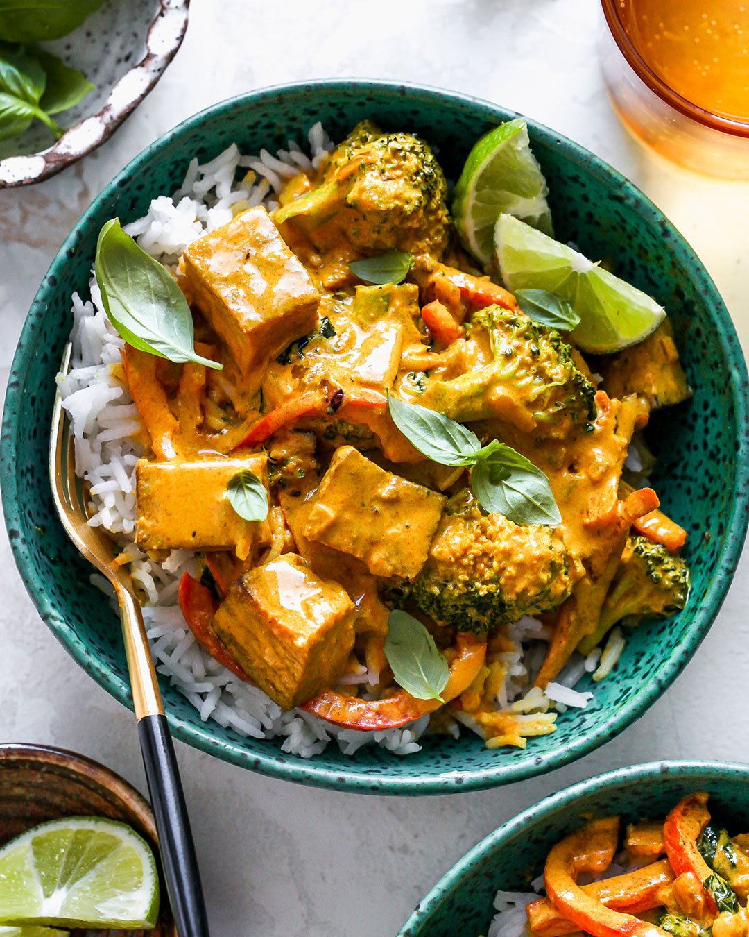 Thai vegetable cheap coconut curry