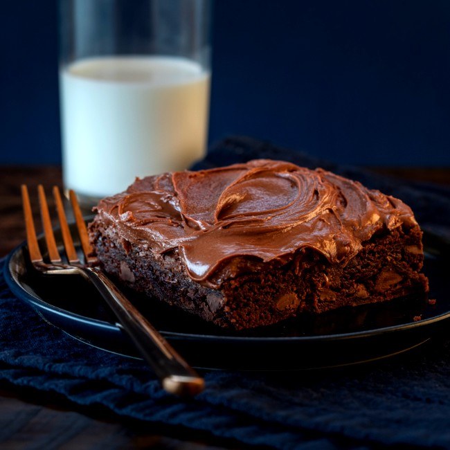 Image of Sunday Night<sup>®</sup> Frosted Chocolate Cake Brownies
