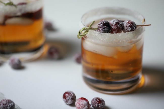 Image of Cranberry Apple Old Fashioned