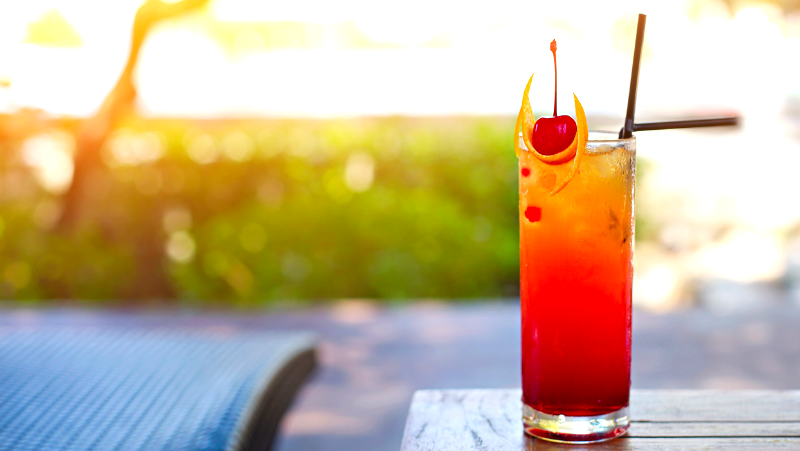 Image of Sparkling Peach Sunrise