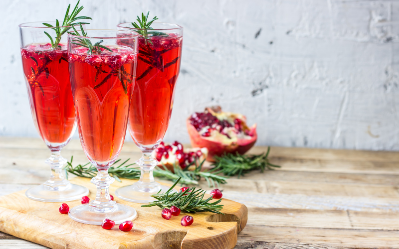 Pink Pomegranate Sparkler