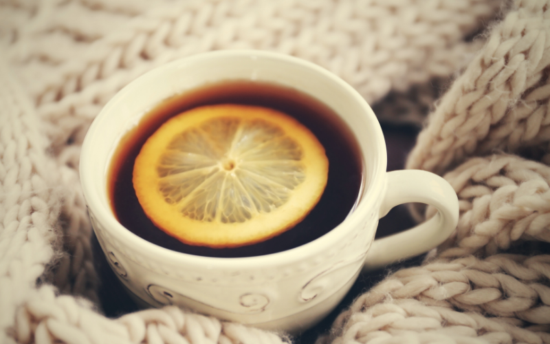 Warm Tea And Cider Punch