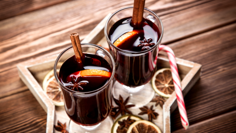 Image of Blackberry Cardamom Mulled Wine