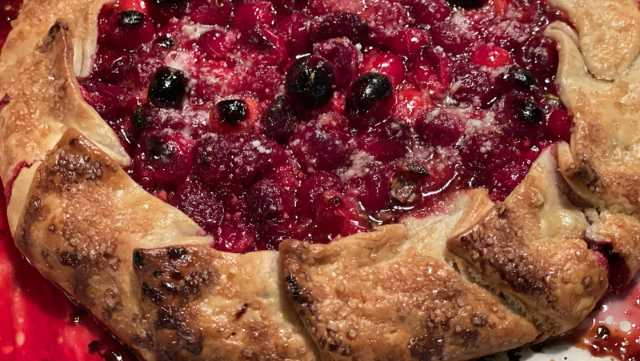 Image of Cranberry Raspberry Galette 