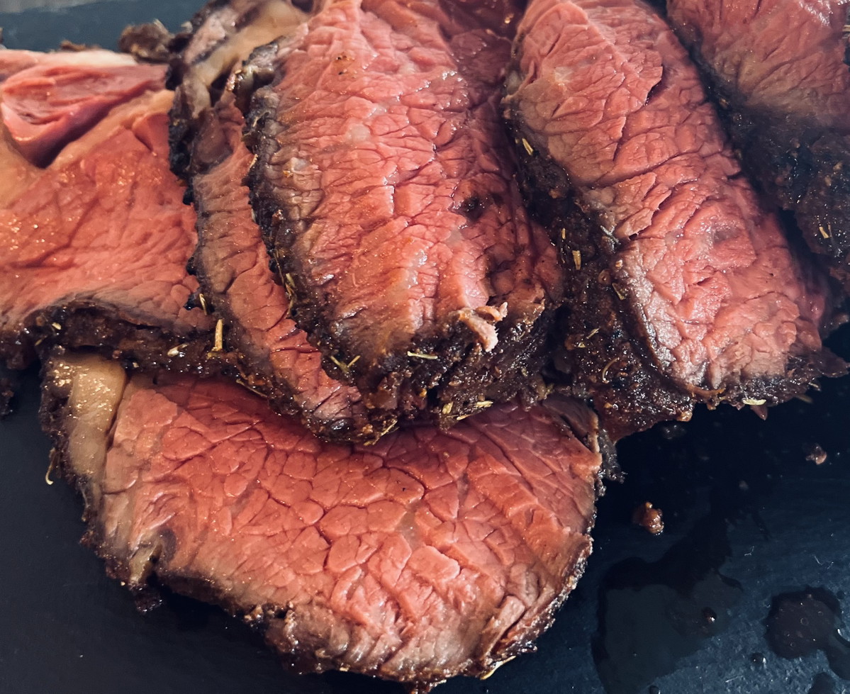 Cast Iron Seared Prime Rib