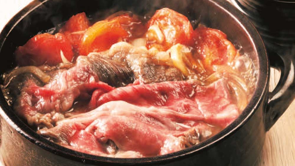 Image of Tomaten Sukiyaki mit Wagyu Filet