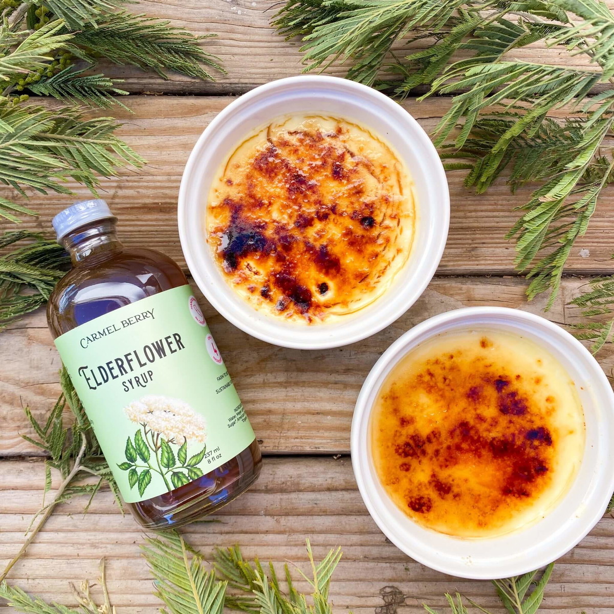 Elderflower Crème Brûlée