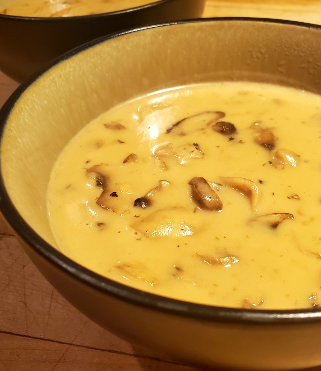 Image of Mushroom Soup with Bison Bone Broth