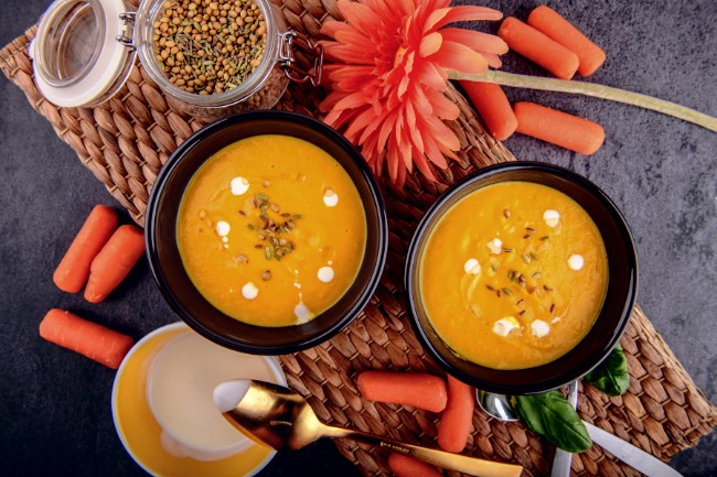 Image of Carrot and Ginger Cream Soup