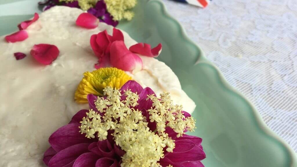 Image of Royal Elderflower Wedding Cake