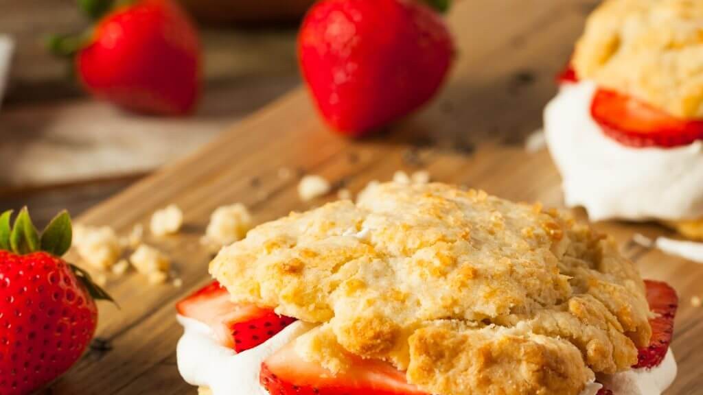 Image of Elderflower Strawberry Shortcake