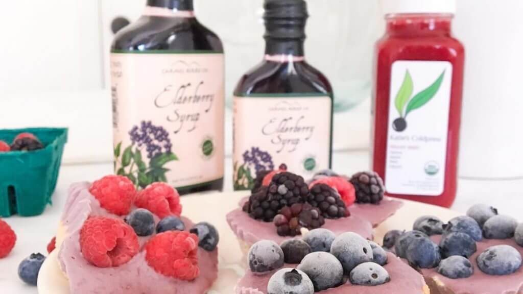 Elderberry Cheesecake Bites Recipe