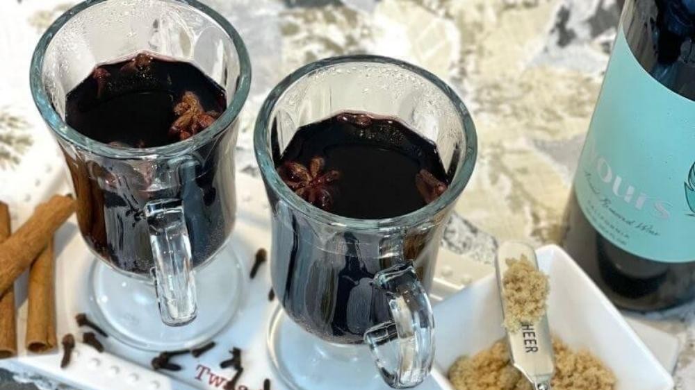 Image of Non-Alcoholic Spiced Mulled Wine Recipe