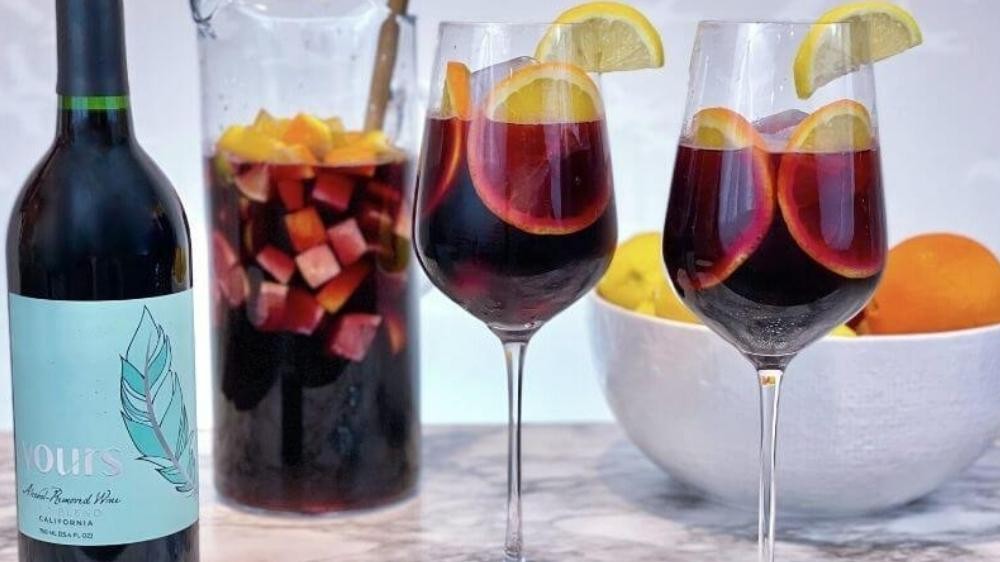 Image of Non-Alcoholic Red Wine Sangria Recipe