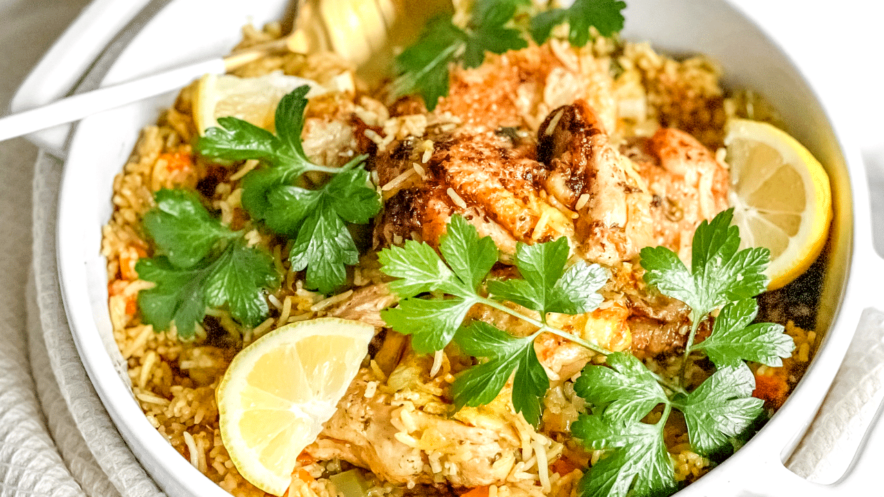 Image of One-pan Chicken Pilaf