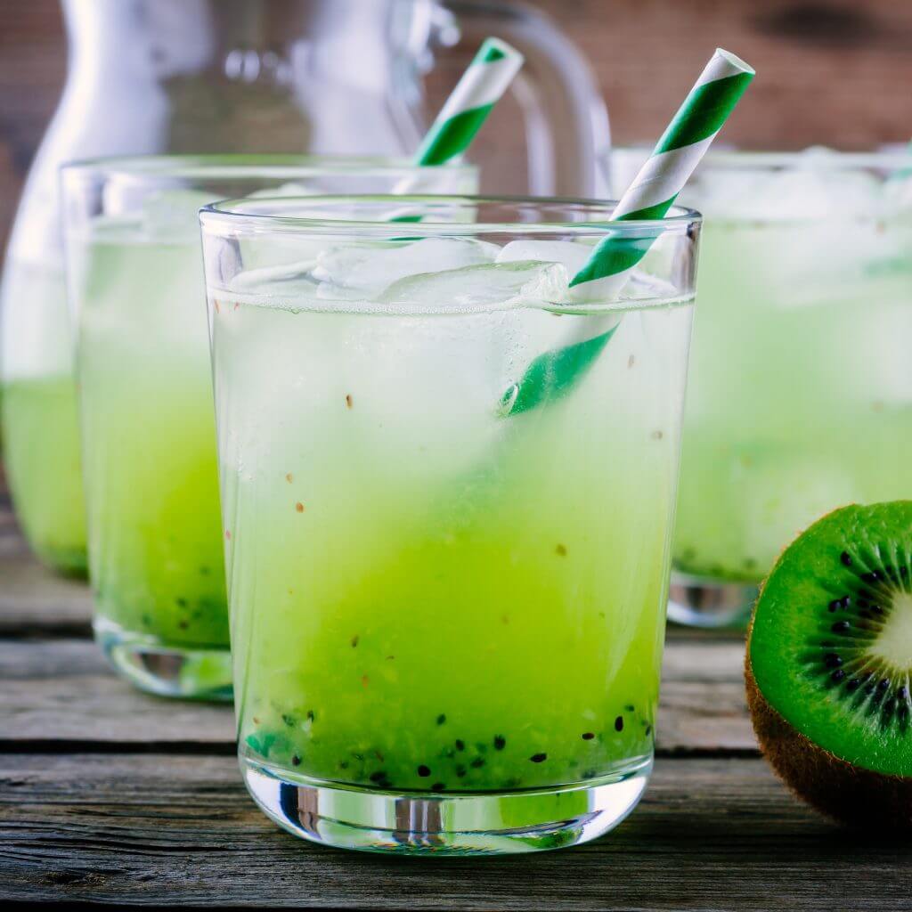 Kiwi Flower Mocktail
