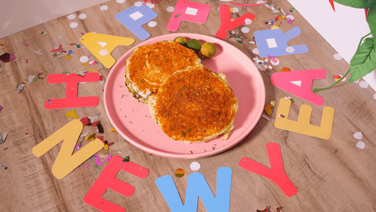 Air Fryer Cabbage Steaks