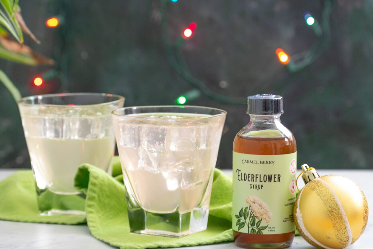 Elderflower Whiskey Sour