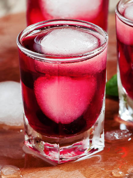 A Berry Minty Soda 