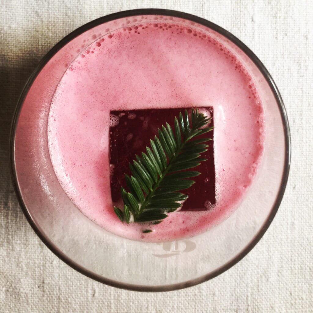 Elderberry Whiskey Sour