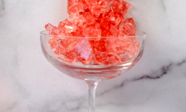Image of Flower & Champagne-Infused Gummies 