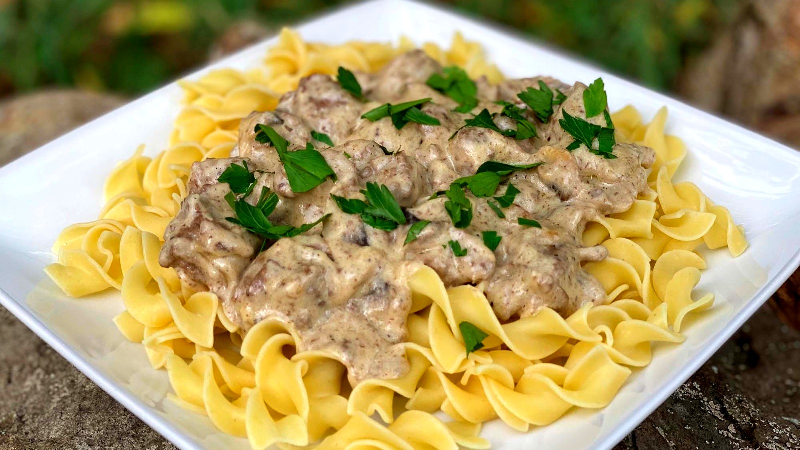 Image of The Best Beef Stroganoff with White Truffle