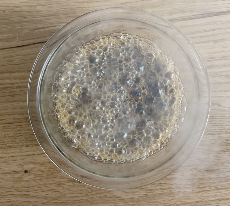 Image of Immediately pour over the bowl of spices while the oil is still hot.