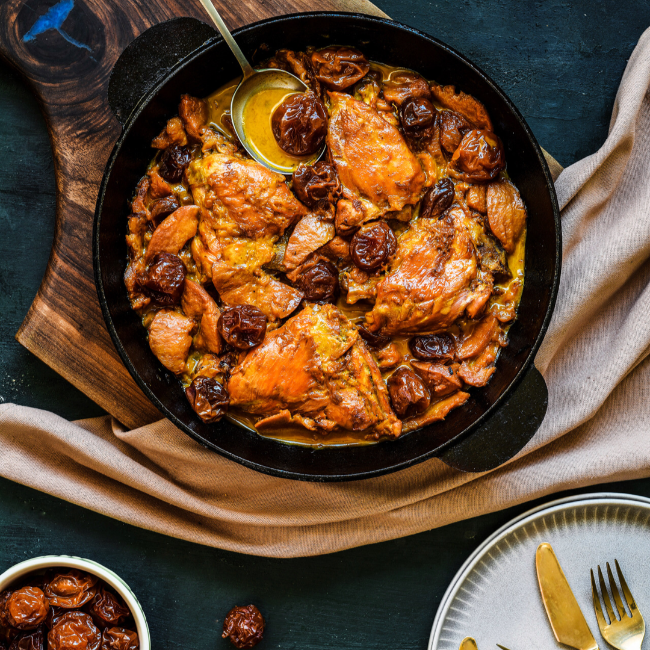 Image of Persian Quince & Plum Stew (Khoresh-e-Beh)