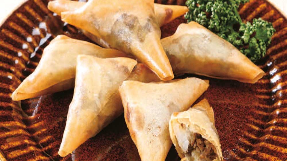 Image of Wagyu Fleisch Samosas | Frühlingsrollen