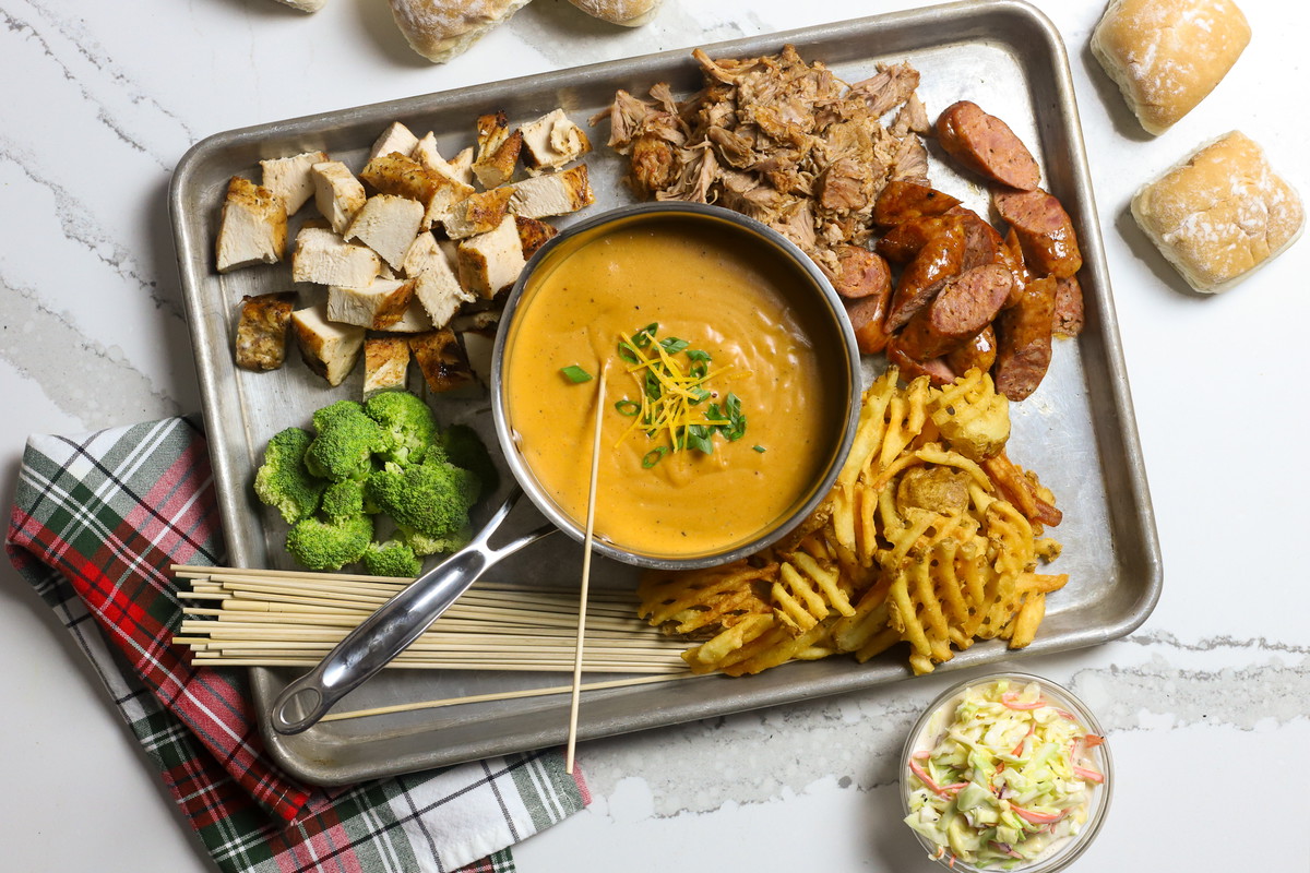 Memphis King BBQ Fondue
